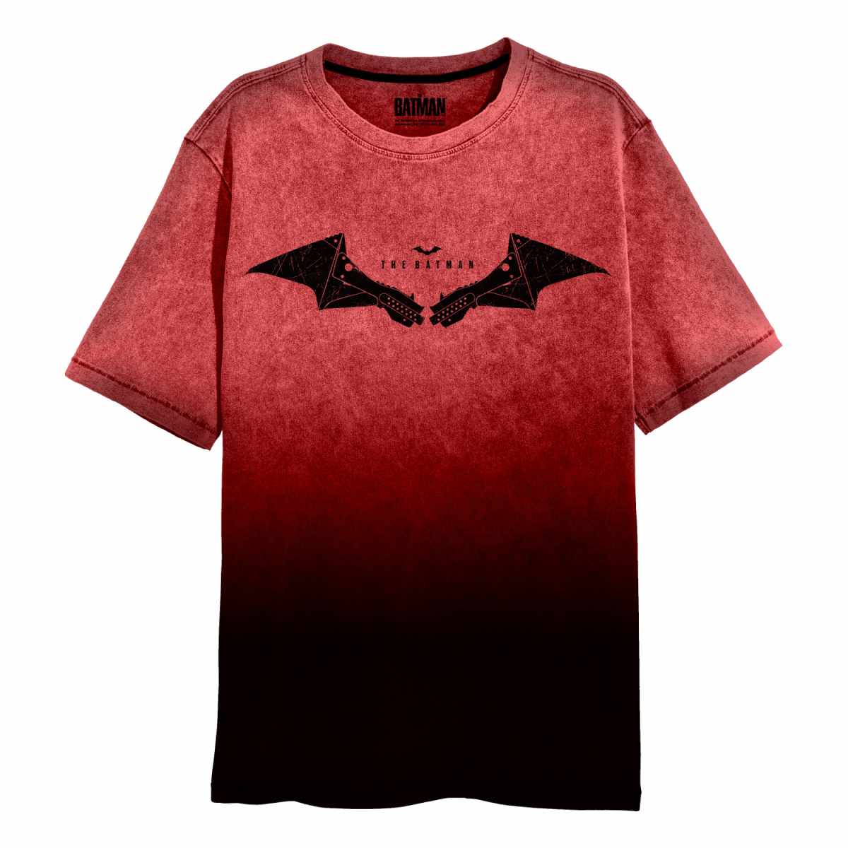 DC The Batman - Wings (Unisex B - tshirt - acid wash dip dye t-shirt image 1