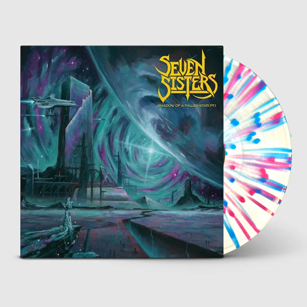 SEVEN SISTERS - SHADOW OF A FALLING STAR PT 1 ( BLUE AND PINK SPLATTER image 1