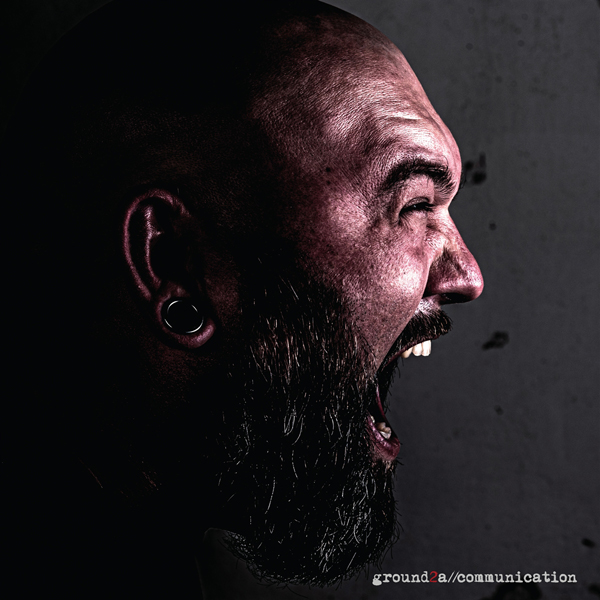 GROUND2A - COMMUNICATION (LTD. RED/BLACK MARBLE VINYL) - Vinyl Record image 1
