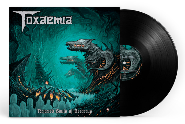TOXAEMIA - REJECTED SOULS OF KERBERUS (BLACK VINYL) - Vinyl Record image 1