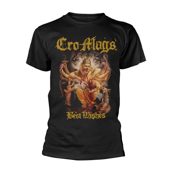 CRO-MAGS - BEST WISHES - G - tshirt - T Shirt - Size S image 1