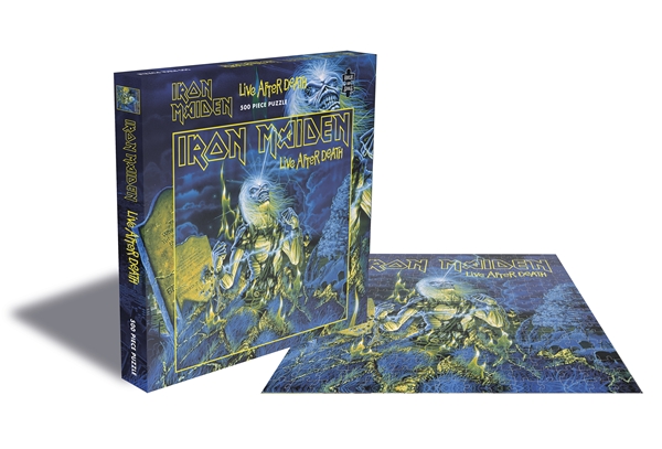 IRON MAIDEN - LIVE AFTER DEATH (500 PIECE JIGSAW PUZZLE) - Jigsaw Puzz image 1