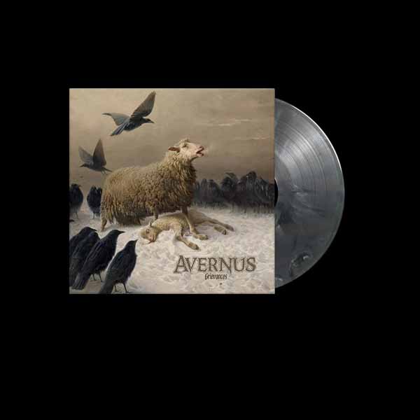 AVERNUS - GRIEVANCES  (BLACK ASH VINYL 2LP) - Vinyl Record DLP image 1