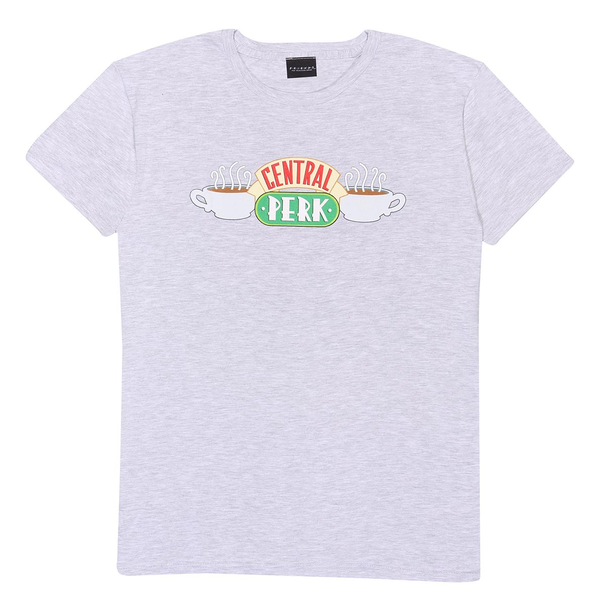 Central Perk (Unisex Heather Grey T-Shirt) Small