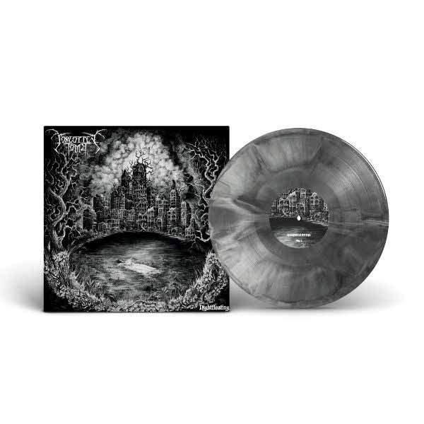 FORGOTTEN TOMB - NIGHTFLOATING (GREY MARBLED VINYL) - Vinyl Record image 1