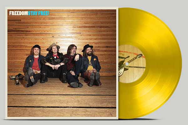 FREEDOM - STAY FREE! (SUN YELLOW TRANSPARENT VINYL) - Vinyl Record image 1