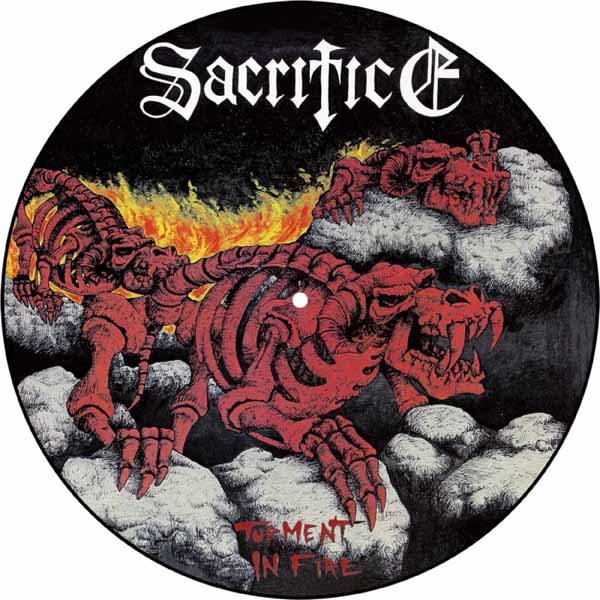 SACRIFICE - TORMENT IN FIRE (PICTURE DISC) - Vinyl Record image 2