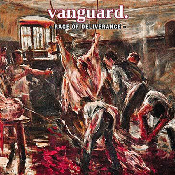 VANGUARD - RAGE OF DELIVERANCE (OXBLOOD + BLACK SPLATTER) - Vinyl Rec image 1