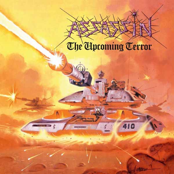 ASSASSIN - UPCOMING TERROR (BLACK VINYL) - Vinyl Record image 1