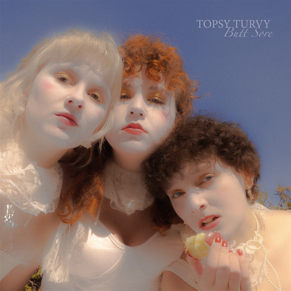 TOPSY TURVY - BUTT SORE (WHITE VINYL) - Vinyl Record image 1