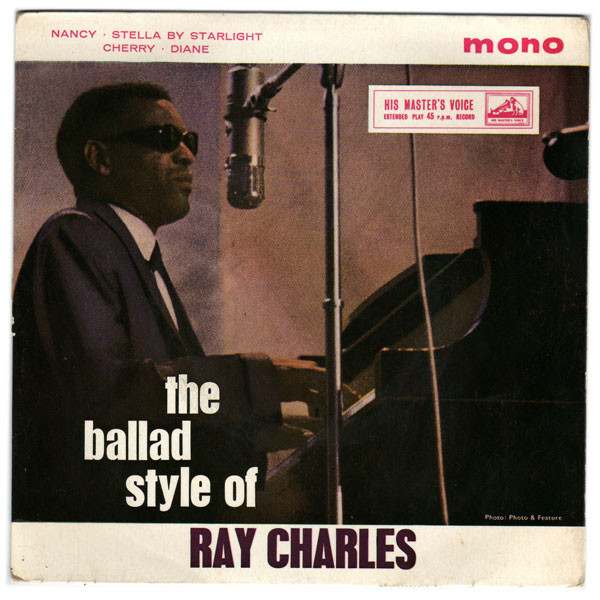 Ray Charles - Ballad Style Of - Used Vinyl Record 7" image 1