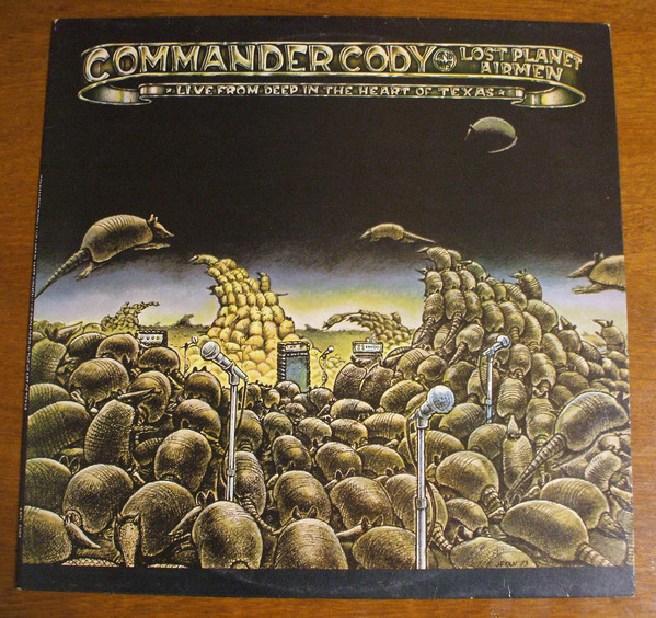 Commander Cody And H - Live From Deep In The Heart Of Texas - Used Viny image 1