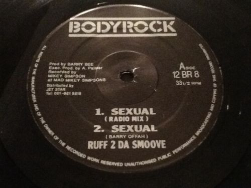Ruff 2 Da Smoove - Sexual - Used Vinyl Record 12" image 1