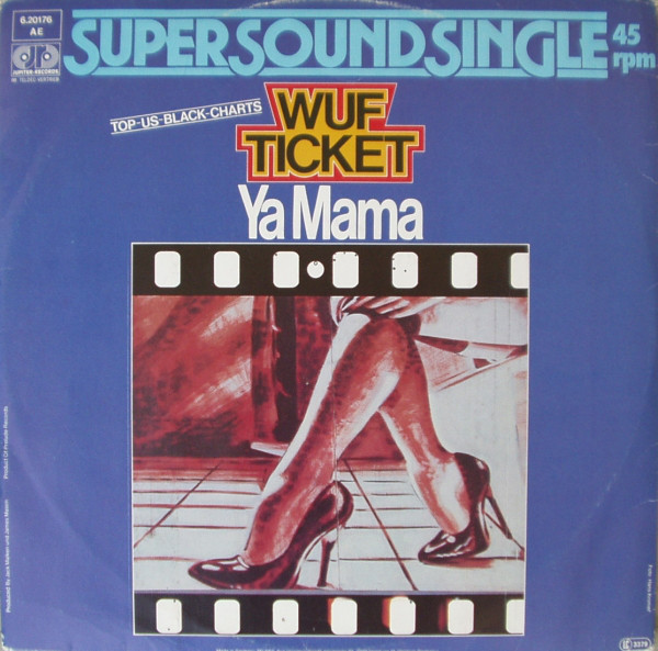 Wuf Ticket - Ya Mama - Used Vinyl Record 12" image 1
