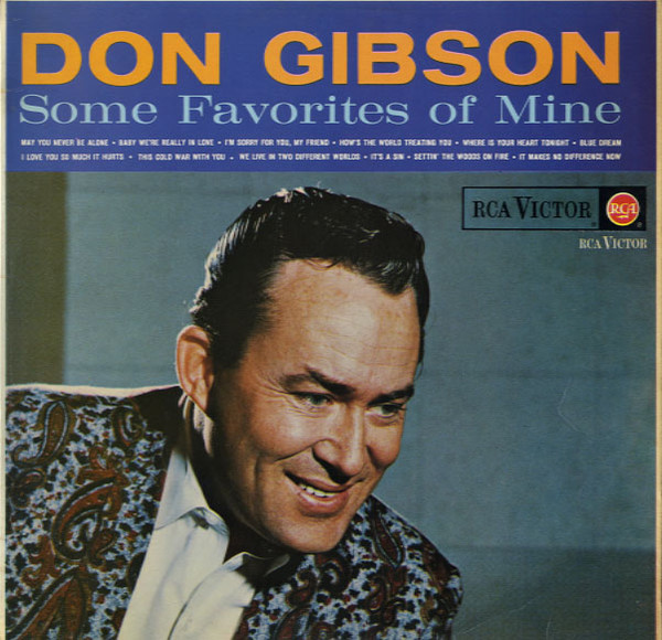 Don Gibson - Some Favorites Of Mine - Used Vinyl Record image 1