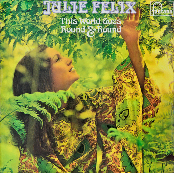 Julie Felix - This World Goes Round & Round - Used Vinyl Record image 1