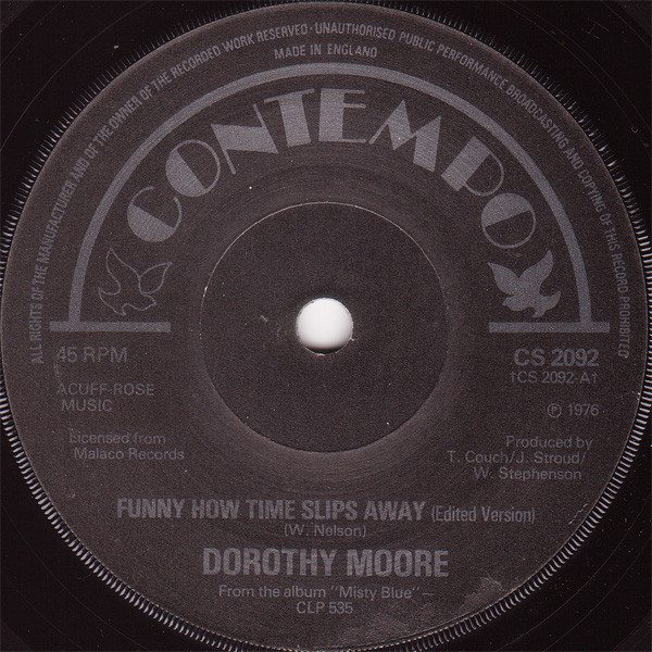 Dorothy Moore - Funny How Time Slips Away (Edited Version) - Used Vin image 1