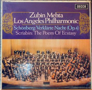 Zubin Mehta - Verklarte Nacht (Op.4) / The Poem Of Ecstasy - Used Vin image 1