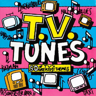 Various - T.V. Tunes - 50 Of TV's Greatest Themes - Used Vinyl Record image 1