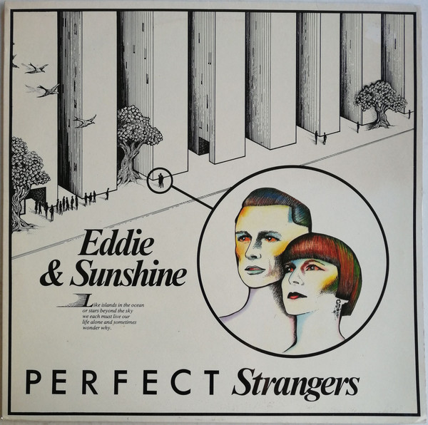 Eddie & Sunshine - Perfect Strangers - Used Vinyl Record image 1