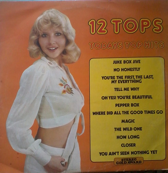 Unknown Artist - 12 Tops - Todays Top Hits - Used Vinyl Record image 1