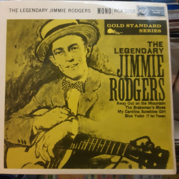 Jimmie Rodgers - Legendary - Used Vinyl Record 7" image 1