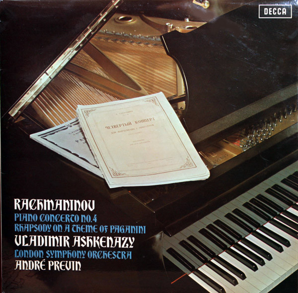 Sergei Vasilyevich R - Piano Concerto No. 4 • Rhapsody On A Theme O image 1