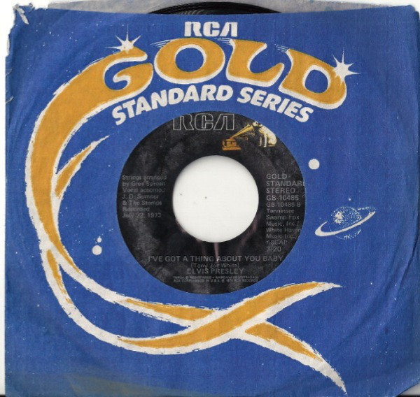 Elvis Presley - I've Got A Thing About You Baby / Take Good Care Of H image 1