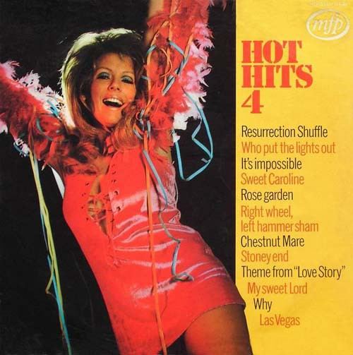 Unknown Artist - Hot Hits 4 - Used Vinyl Record image 1