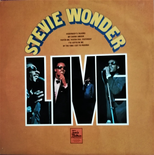 Stevie Wonder - Live - Used Vinyl Record image 1
