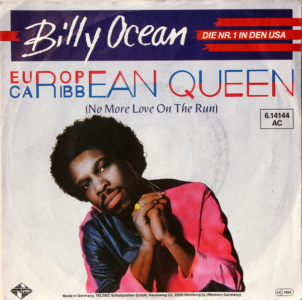 Billy Ocean - European Queen (No More Love On The Run) - Used Vinyl R image 1