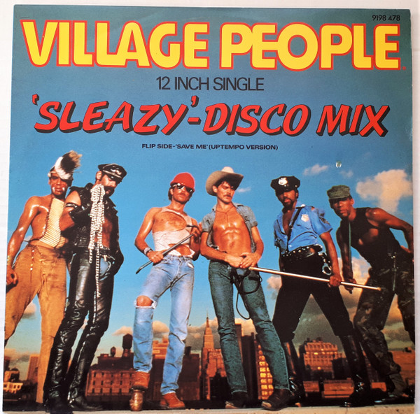 Village People - Sleazy (Disco Mix) / Save Me (Uptempo Version) - Used image 1