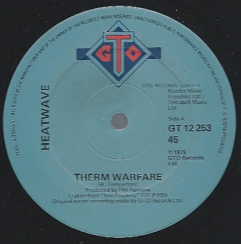 Heatwave - rm Warfare - Used Vinyl Record 12" image 1