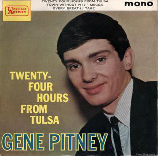 Gene Pitney - Twenty-Four Hours From Tulsa - Used Vinyl Record 7" image 1