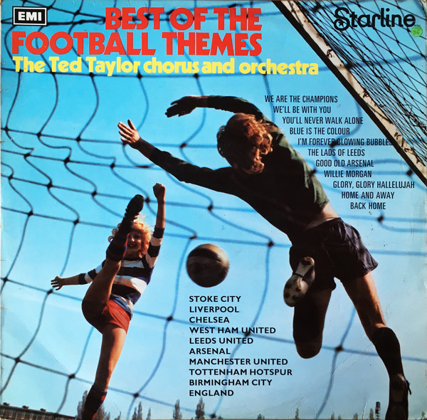 Ted Taylor Chorus & - Best Of The Football Themes - Used Vinyl Record image 1