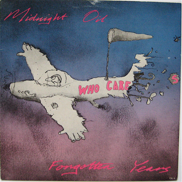 Midnight Oil - Forgotten Years - Used Vinyl Record 7" image 1