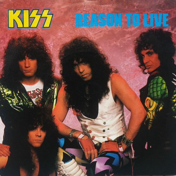 Kiss - Reason To Live - Used Vinyl Record 7" image 1