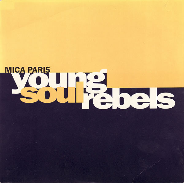 Mica Paris - Young Soul Rebels - Used Vinyl Record 7" image 1