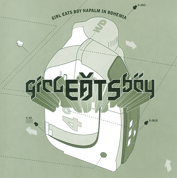 Girl Eats Boy - Napalm In Bohemia - Used CD image 1