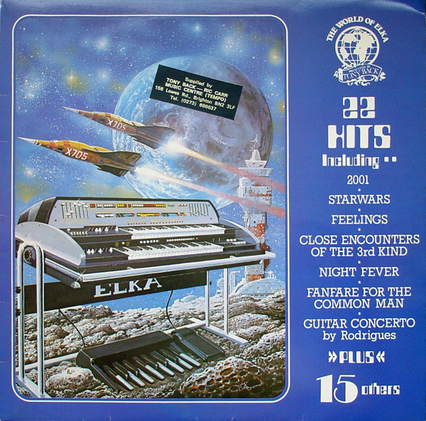 Tony Back - World Of Elka - Used Vinyl Record image 1