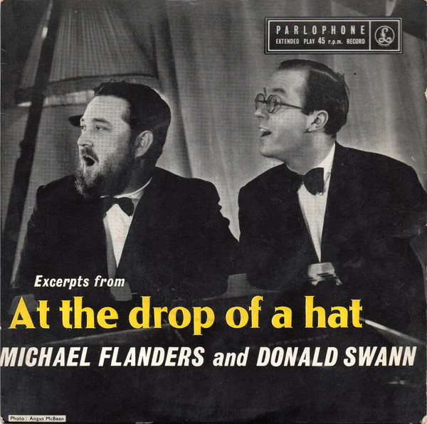 Flanders & Swann - Excerpts From At The Drop Of A Hat - Used Vinyl Reco image 1