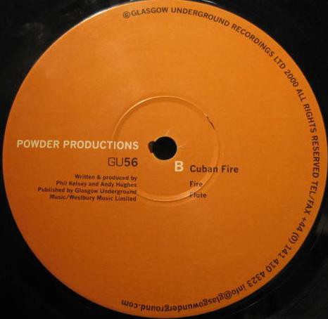 Powder Productions - Cuban Fire - Used Vinyl Record 12" image 1