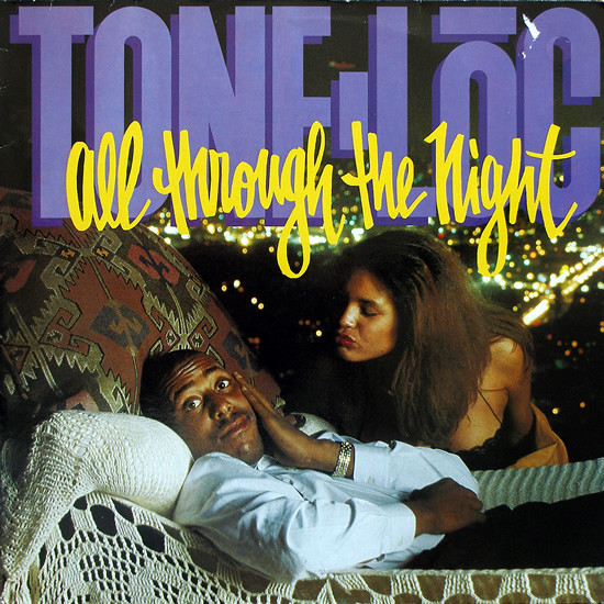 Tone Loc - All Through The Night - Used Vinyl Record 7" image 1