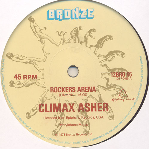 Max Asher - Rockers Arena - Used Vinyl Record 12" image 1