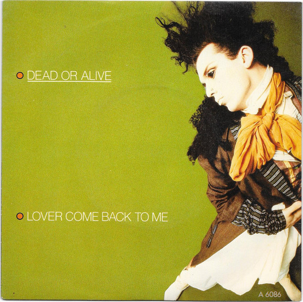 Dead Or Alive - Lover Come Back To Me - Used Vinyl Record 7" image 1