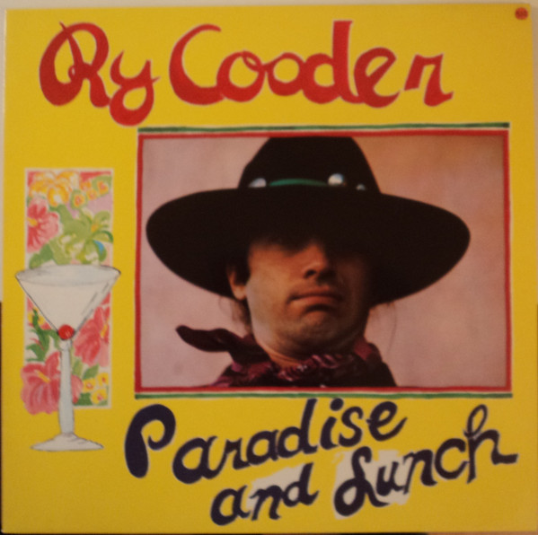 Ry Cooder - Paradise And Lunch - Used Vinyl Record image 1