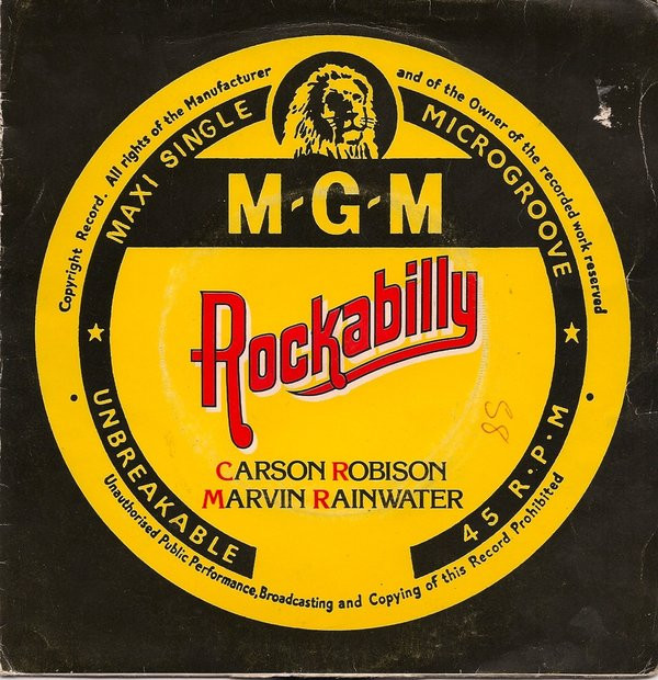 Carson Robison - M-G-M Rockabilly - Used Vinyl Record 7" image 1