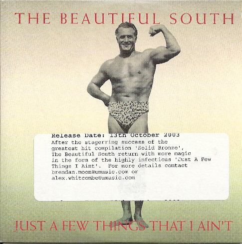 Beautiful South - Just A Few Things That I Ain't - Used CD image 1