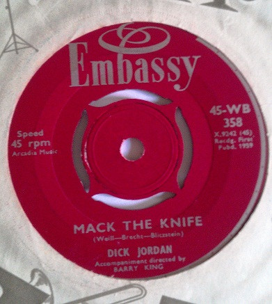 Mack The Knife / Put Your Head On My Shoulder