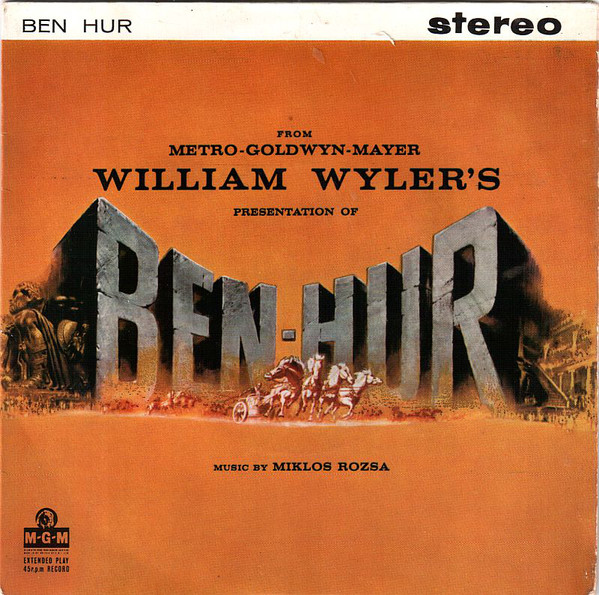 Miklos Rozsa - Ben-Hur - Used Vinyl Record 7" image 1